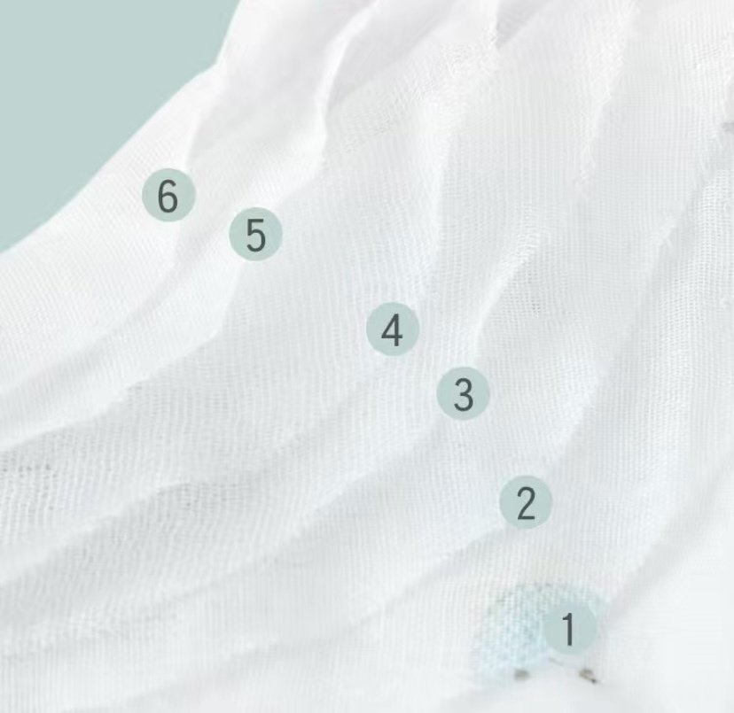 Детский плед Машинки 110х110 см, муслин, голубой, белый