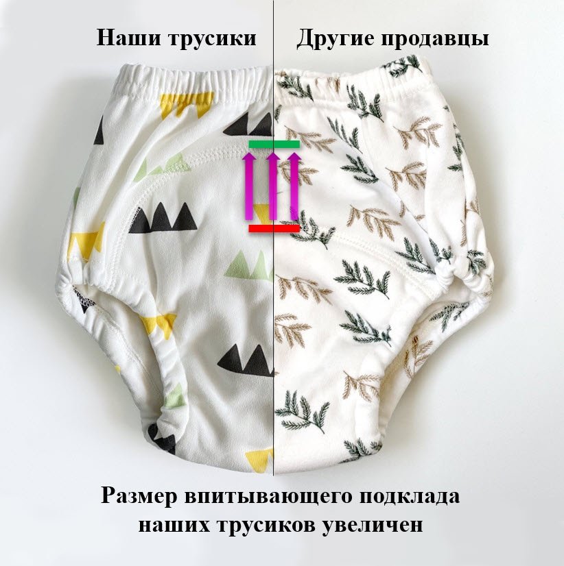 Многоразовые подгузники Sabilerge.kz Ветки TRVETKI-L, 10-14 кг, бежевый купить,NaN