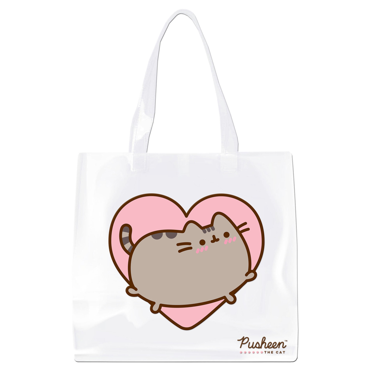 Сумка-шоппер из прозрачного ПВХ. Pusheen купить,NaN
