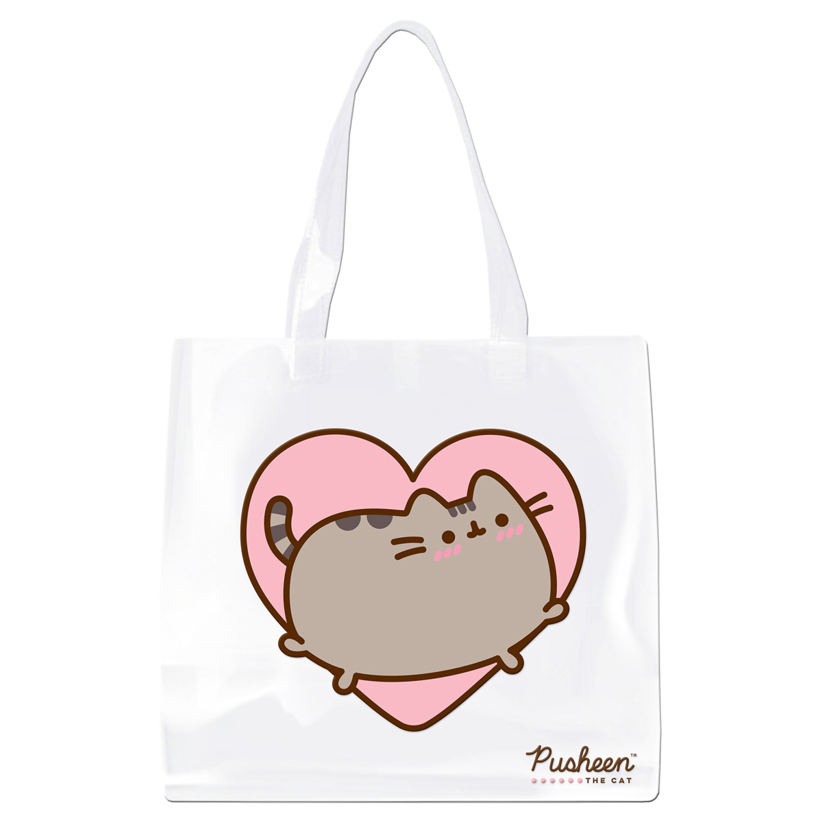Сумка-шоппер из прозрачного ПВХ. Pusheen купить,NaN