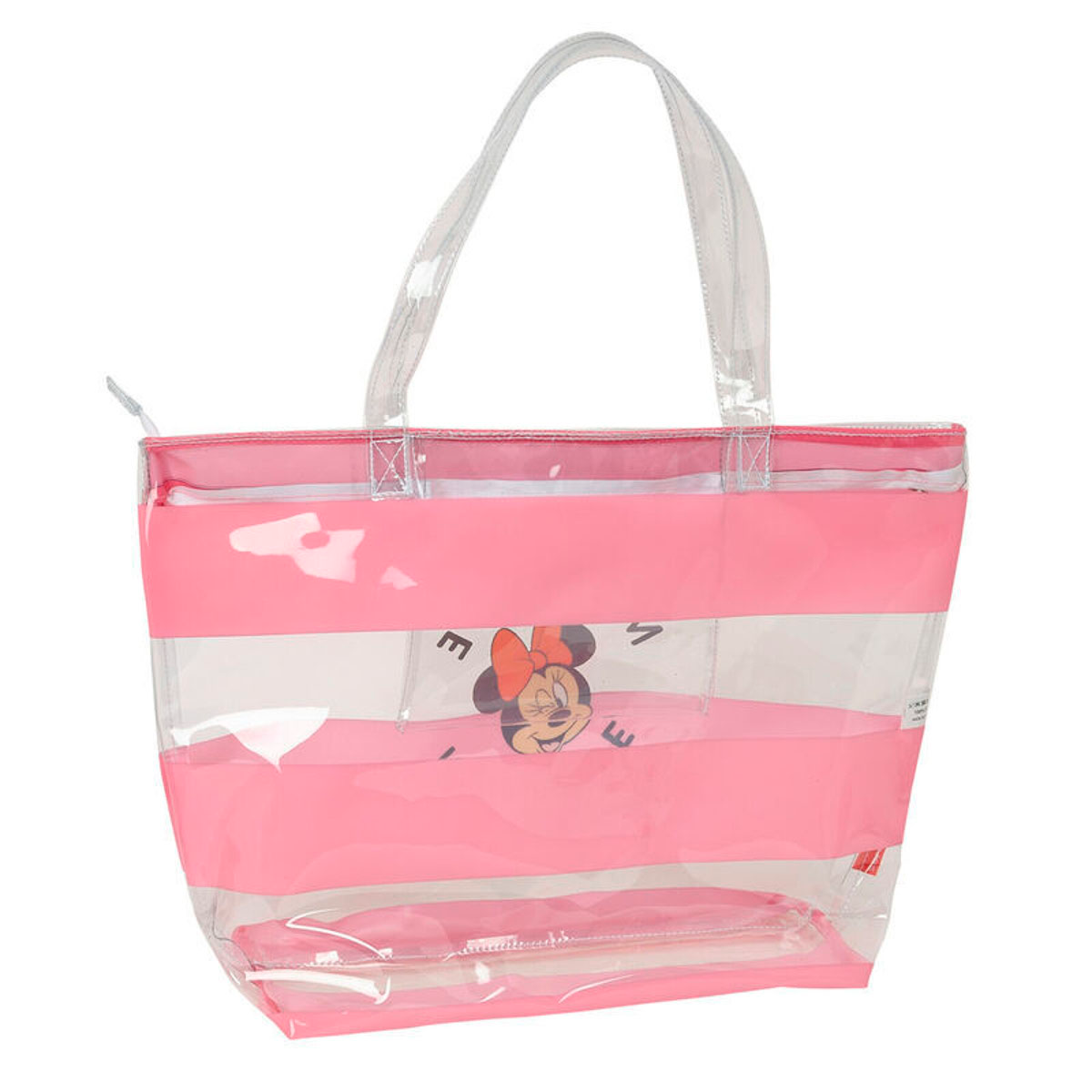 Сумка шоппер Safta Minnie Mouse. Розовый, 54x17x35 см купить,0