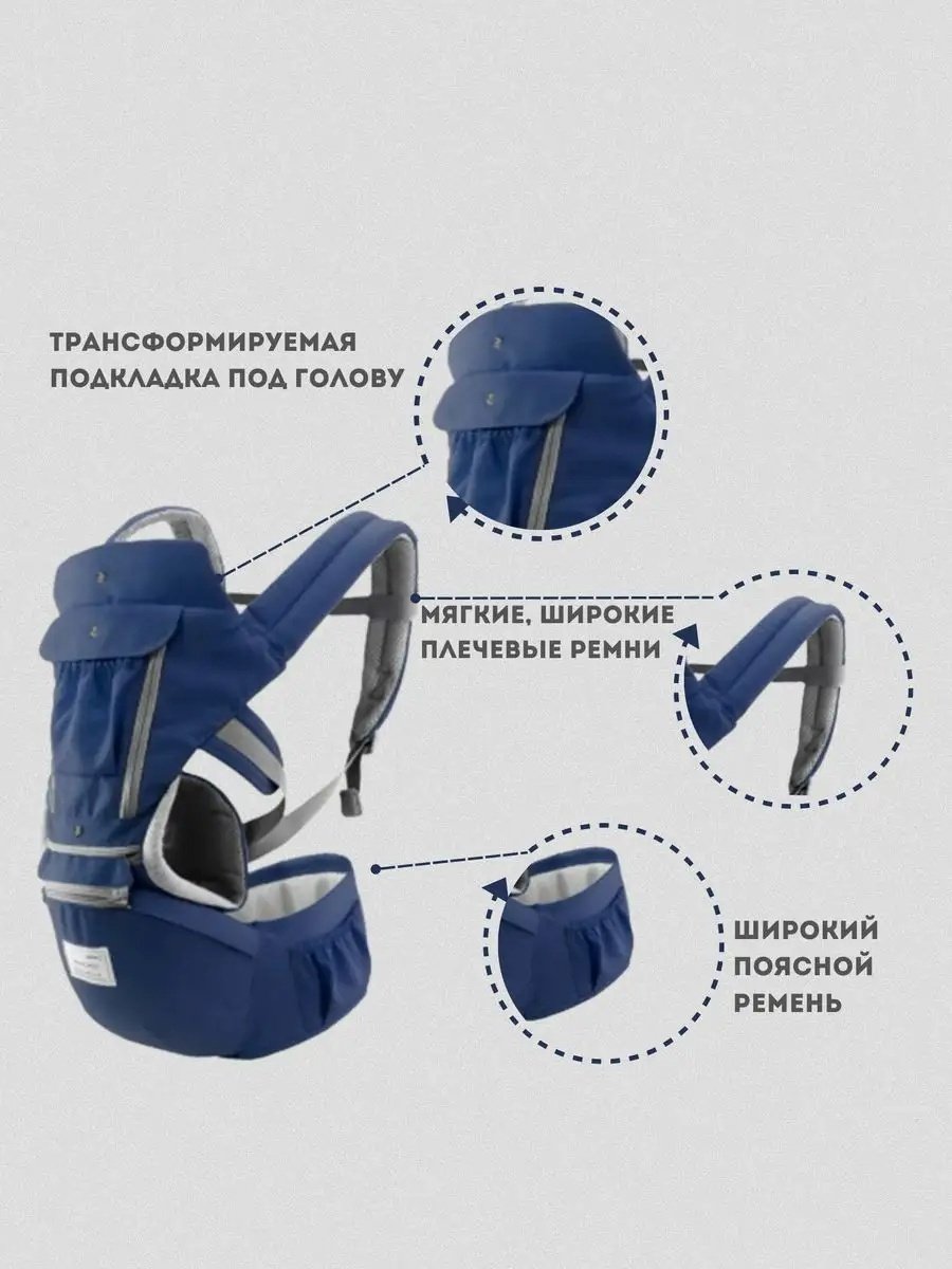 Сумка-рюкзак 30294842_KZ1-BBYD-BLUE синий