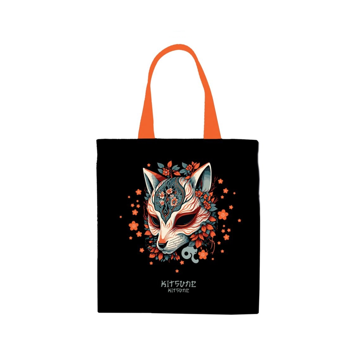 Сумка-шоппер MESHU Kitsune, 33*40см, канвас, с карманом купить,NaN