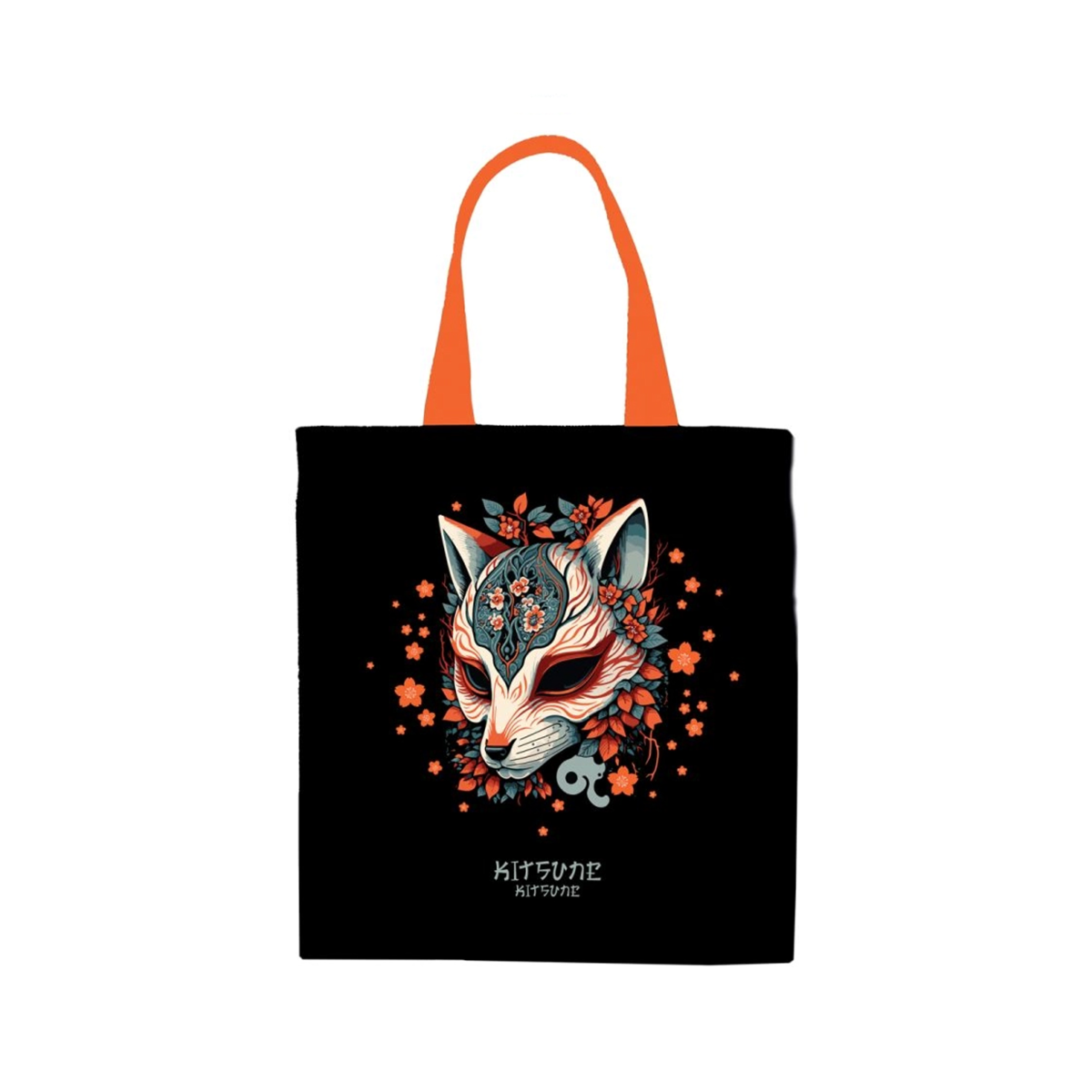 Сумка-шоппер MESHU Kitsune, 33*40см, канвас, с карманом купить,NaN