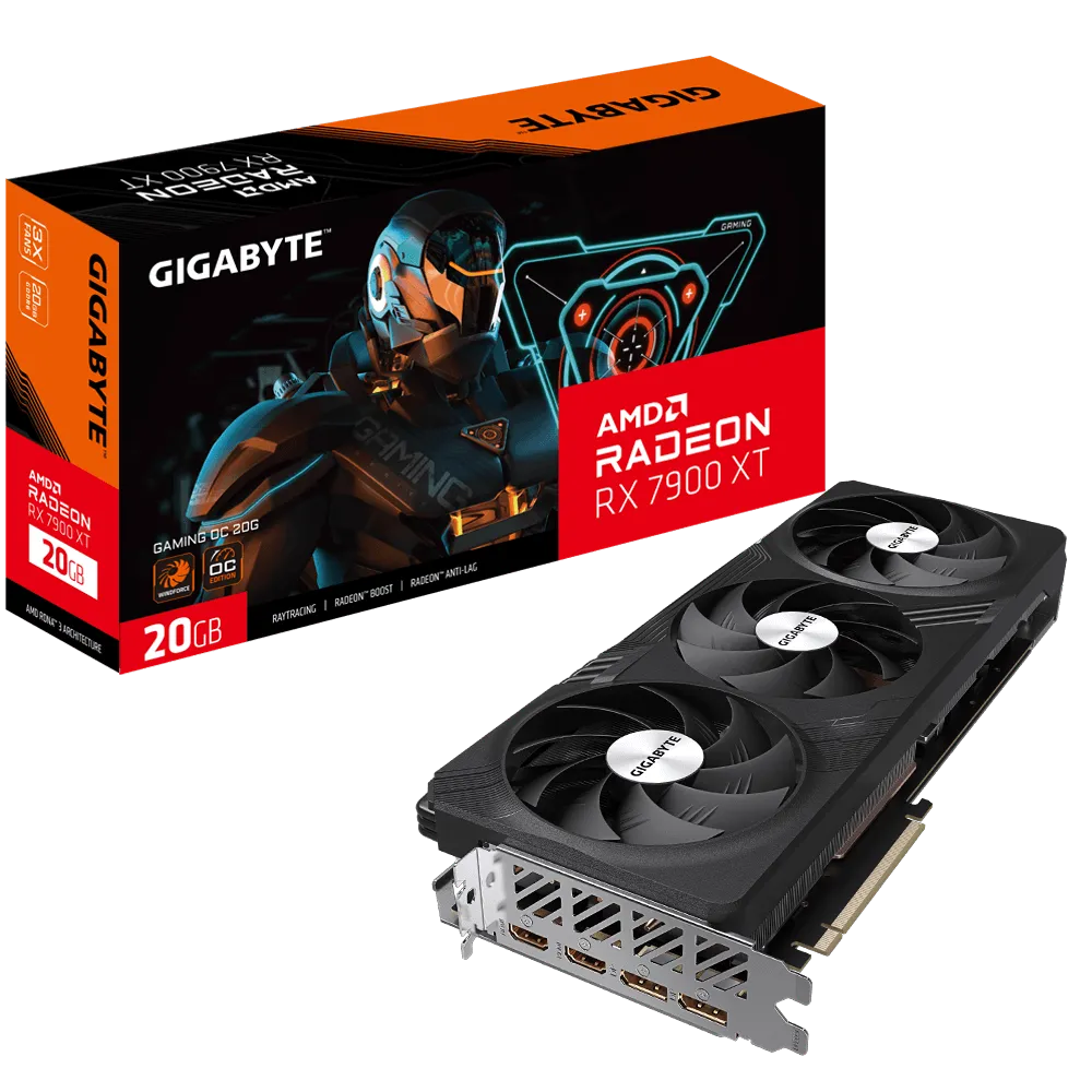 Видеокарта Gigabyte Radeon RX 7900 XT GAMING OC 20G GV-R79XTGAMING OC-20GD - ForteMarket Видеокарта Gigabyte Radeon RX 7900 XT GAMING OC 20G GV-R79XTGAMING OC-20GD купить,0