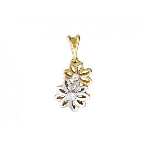 Кулон Эстет 01П165954 1,53гр 0,02ct 0,01ct.