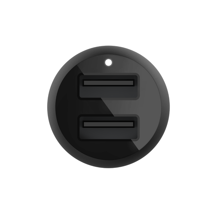 втомобильное зарядное устройство Belkin Dual USB-A Car Charger 24W + USB-A to USB-C Cable CCE001BT1MBK купить,0