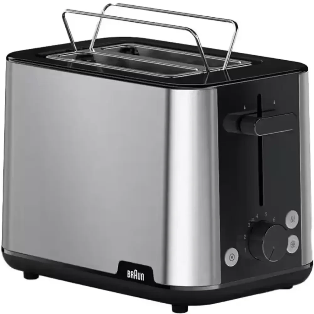 Тостер BRAUN HT 1510BK серебристый