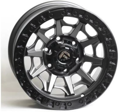 Комплект дисков Kipardo 5127 6х139.7 R16х8,5 СВ110 ЕТ-12 Matt Grey+Matt Blacklip купить,NaN