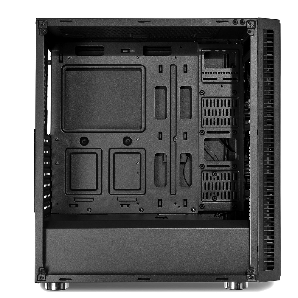 Компьютерный корпус Crown CMC-GS10 Blue черный - ForteMarket Компьютерный корпус Crown CMC-GS10 Blue черный купить,0