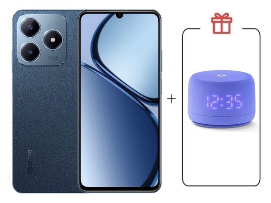 Смартфон Realme C63 6/128GB 4G Leather Blue + подарок купить,NaN