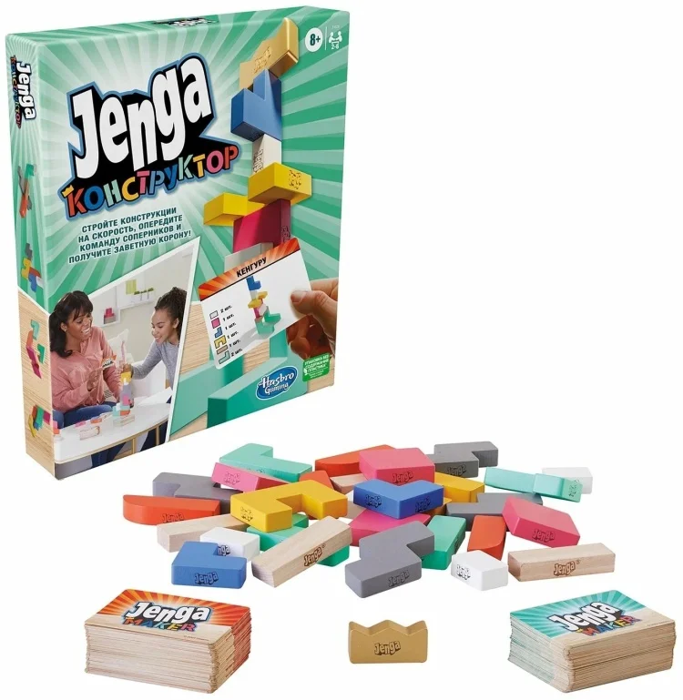 Настольная игра Hasbro Дженга конструктор F4528