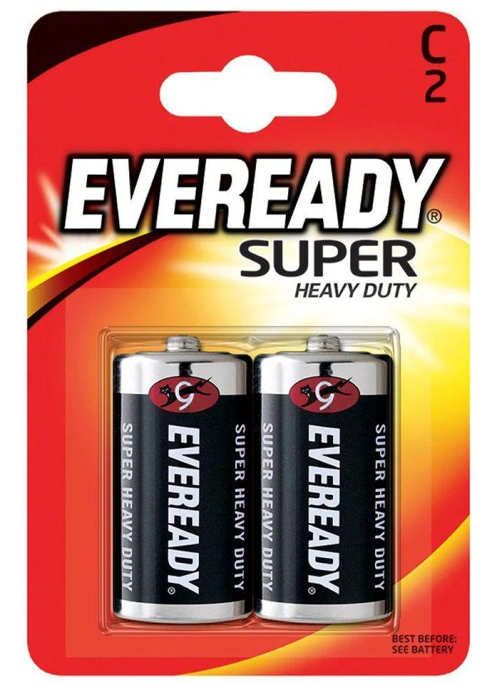 Батарейки Energizer R14-C Eveready SHD 2шт