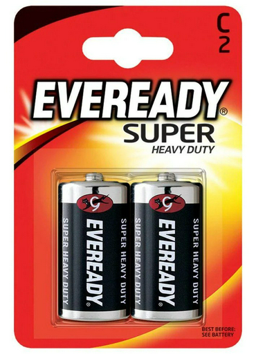 Батарейки Energizer R14-C Eveready SHD 2шт
