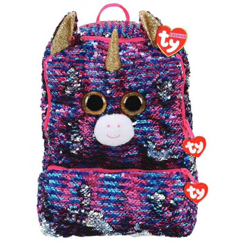 Рюкзак TY Beanie Boo's Единорог Розетт с пайетками 95058 купить,NaN