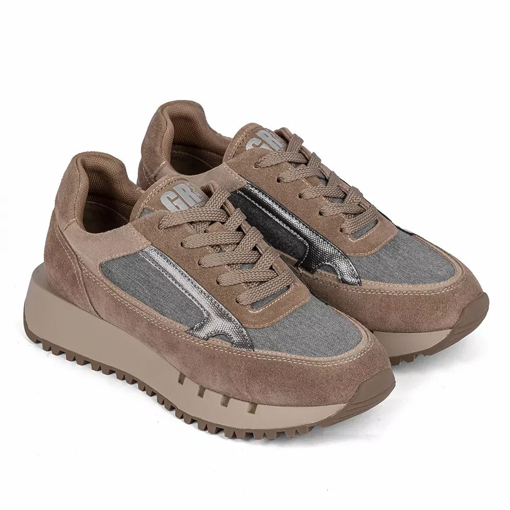 Кроссовки Graciana F226-1 brown/grey 38 купить,0