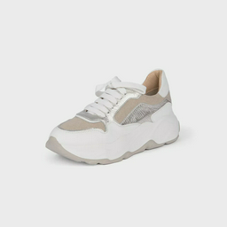 Кроссовки Laura Bellariva Vitello Bianco white/beige 39