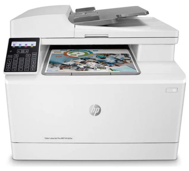 МФУ HP Color LaserJet Pro MFP M183fw белое купить,NaN