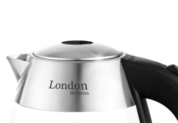 Электрочайник Centek CT-0059 London 1.8л серебристый