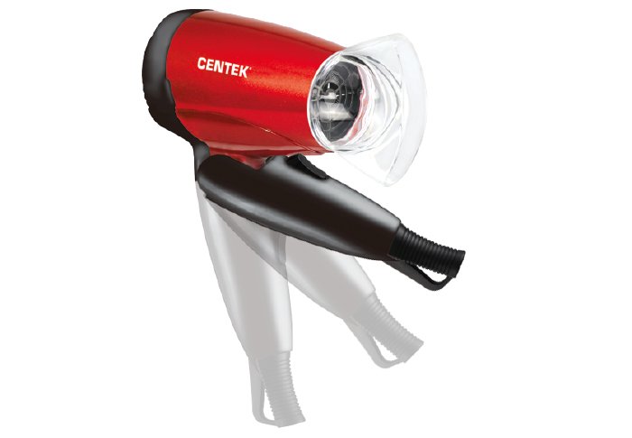 Фен Centek CT-2230 RBL черно-красный купить,NaN