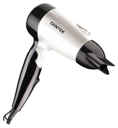 Фен Centek CT-2231 черно-белый купить,NaN
