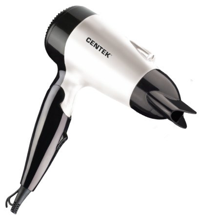 Фен Centek CT-2231 черно-белый купить,NaN