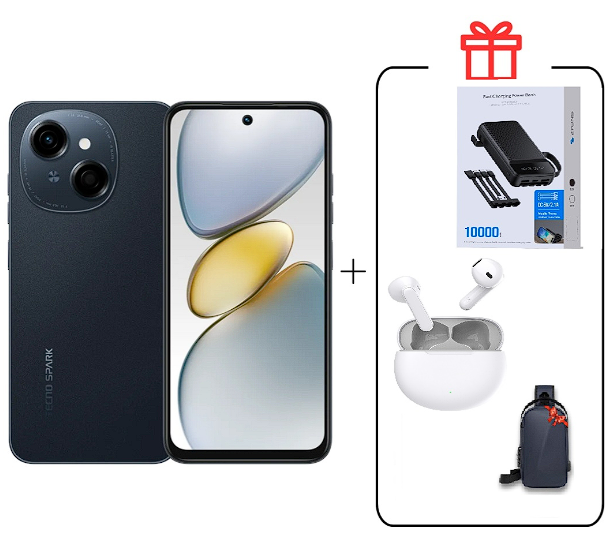 Смартфон Tecno Spark Go 1 4/128Gb Startrail Black+подарок купить,NaN