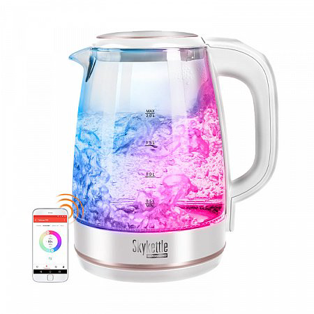 Электрочайник Redmond SkyKettle RK-G203S белый купить,24990