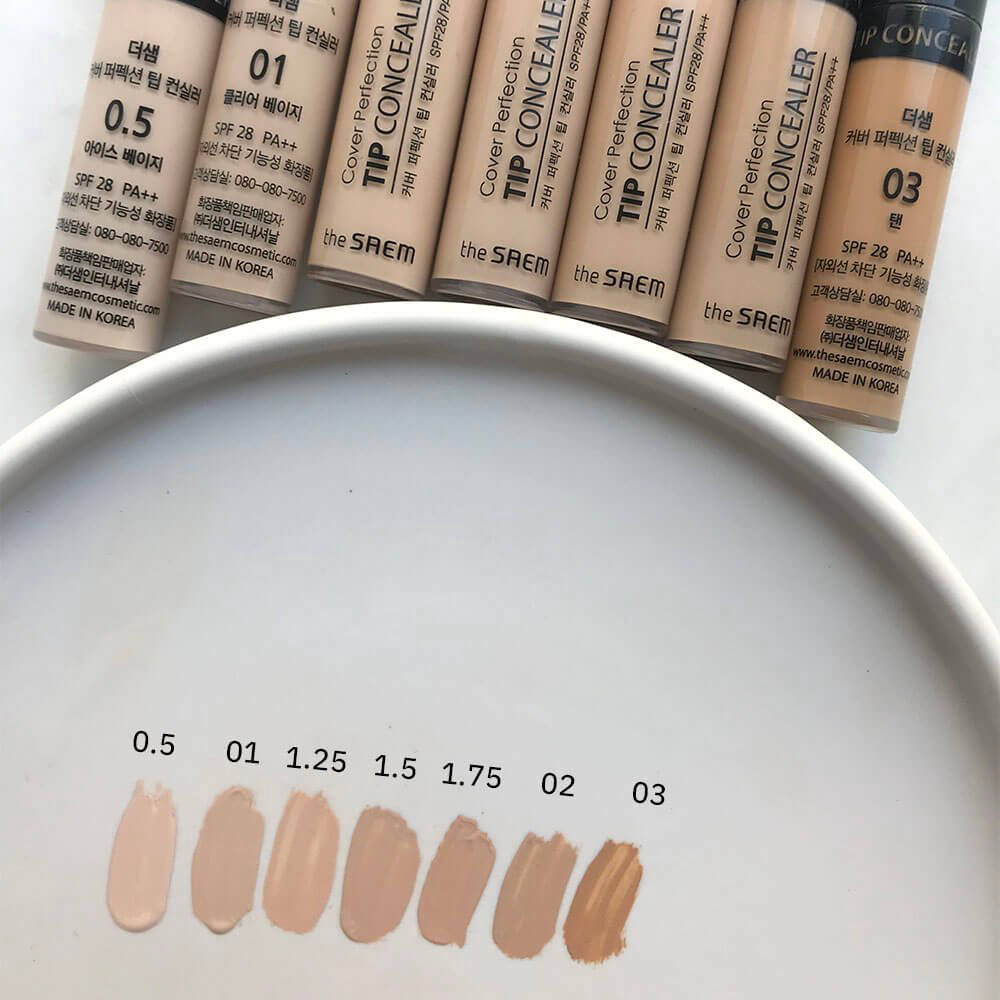 The Saem Cover Perfection Tip Concealer 1.5 Medium Beige консилер 1.5 Medium Beige купить,NaN