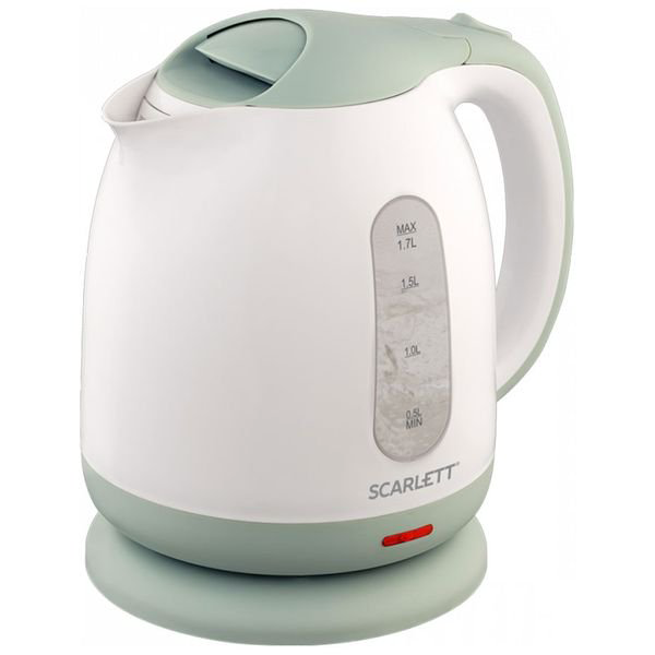 Электрочайник Scarlett SC-EK18P55 белый купить,NaN