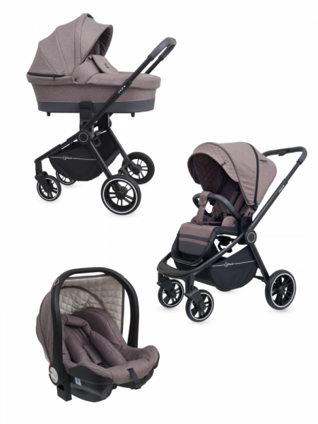 Коляска 3в1 Rant Flex Trends RA063 Brown купить,NaN