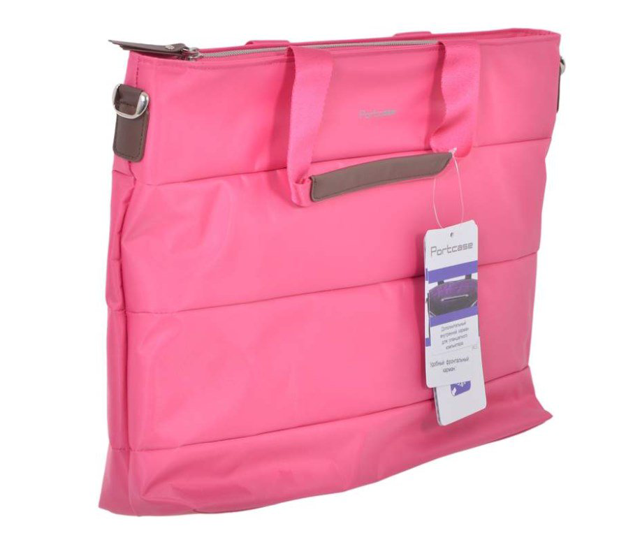 Сумка для ноутбука Portcase KCB-72 15.6" розовая купить,NaN