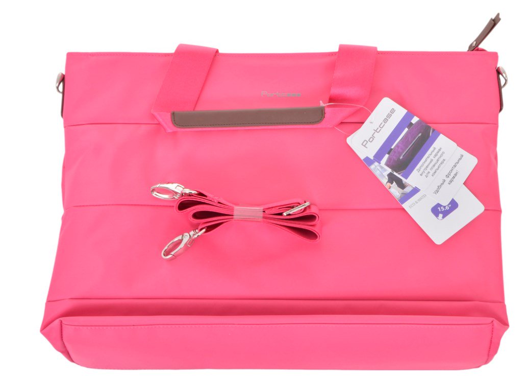 Сумка для ноутбука Portcase KCB-72 15.6" розовая купить,0
