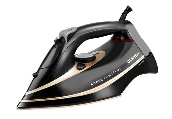 Утюг Centek  CT-2346 черно-золотистый