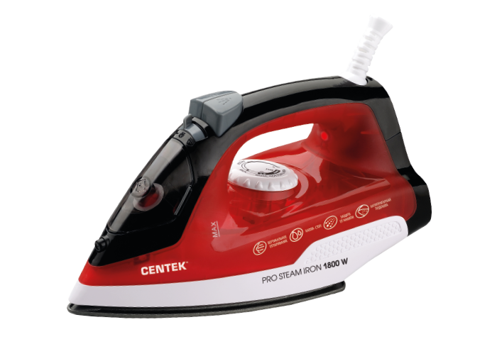 Утюг Centek CT-2347 красный купить,NaN