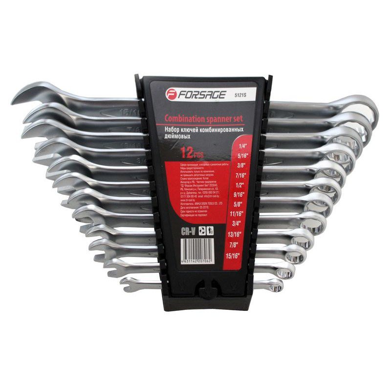 Набор ключей Forsage F-5121S 12 предметов купить,NaN