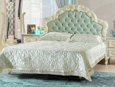 Кровать Любимый Дом Луиза 160x200см алебастр купить,NaN