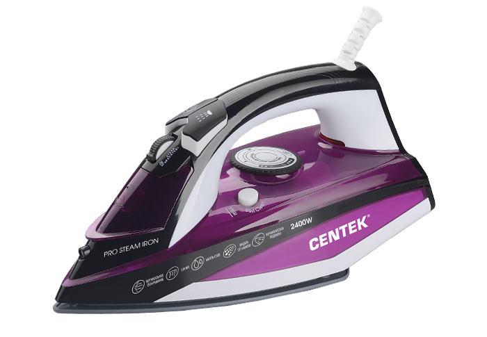 Утюг Centek CT-2344 фиолетовый купить,NaN
