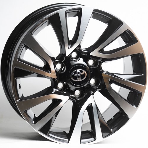  Комплект дисков Kipardo H871D 6х139.7 R18х8 СВ106.1 ЕТ25 Black Machined 