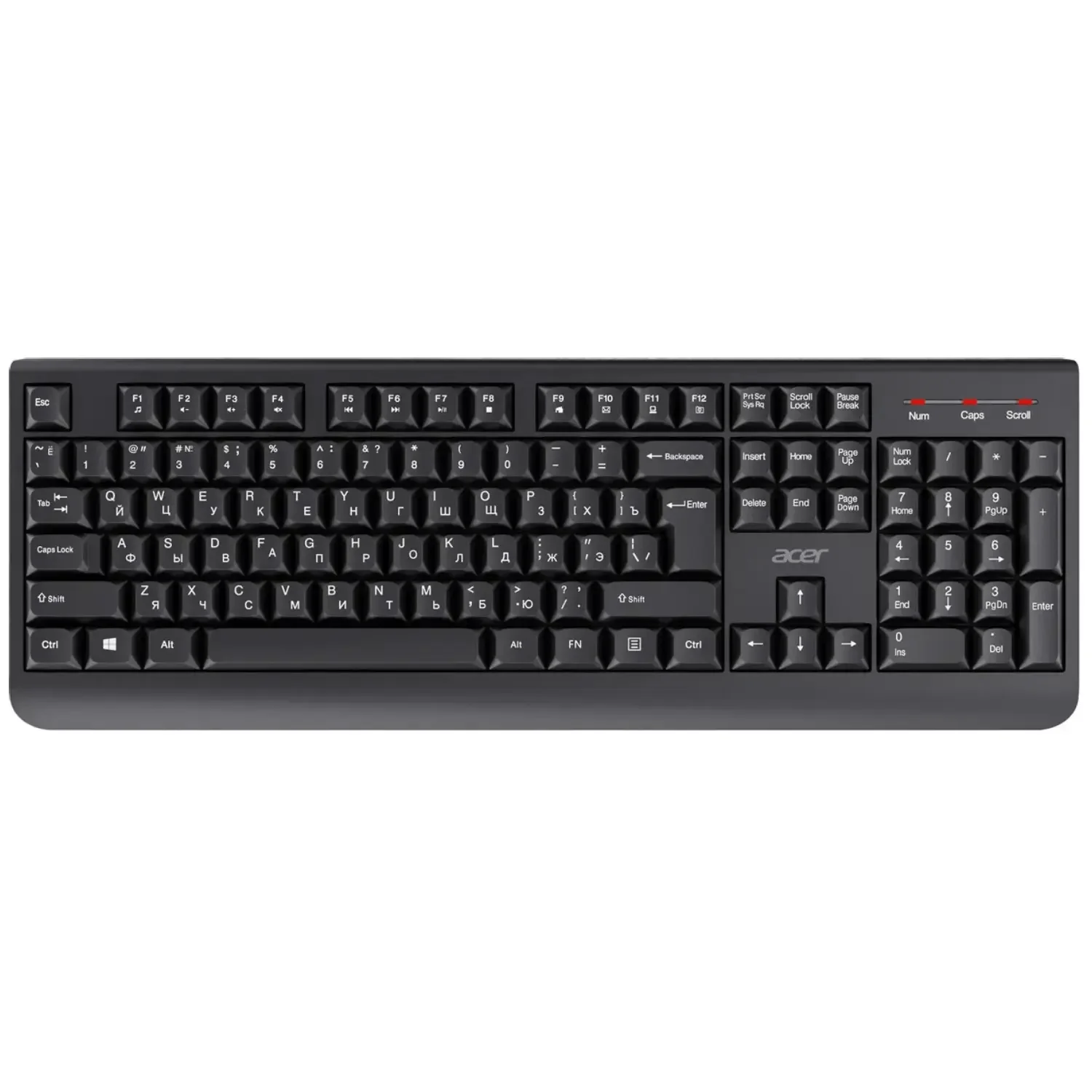 Комплект клавиатура + мышь Acer OCC401 черный купить,9690