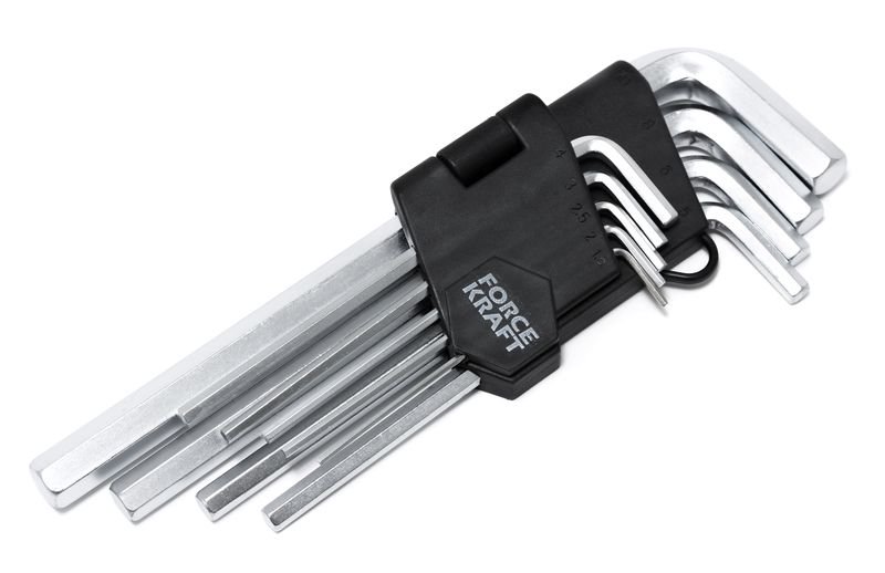 Набор ключей ForceKraft FK-5093 9 предметов купить,NaN