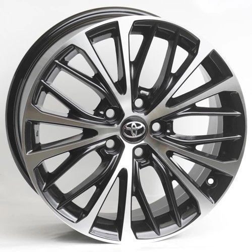 Комплект дисков Kipardo AO9649 5х114,3 R18х8 СВ60.1 ЕТ50 Black Machined 