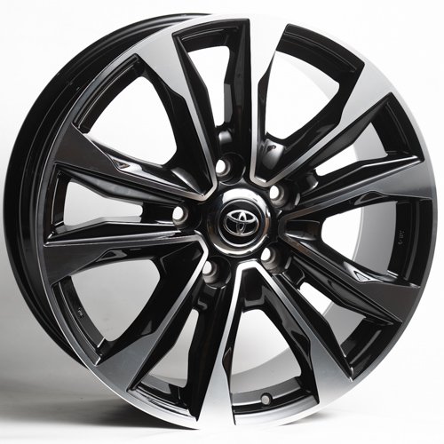 Комплект дисков Kipardo 869D 5х150 R20х8.5 СВ110.1 ЕТ45 Black Machine 