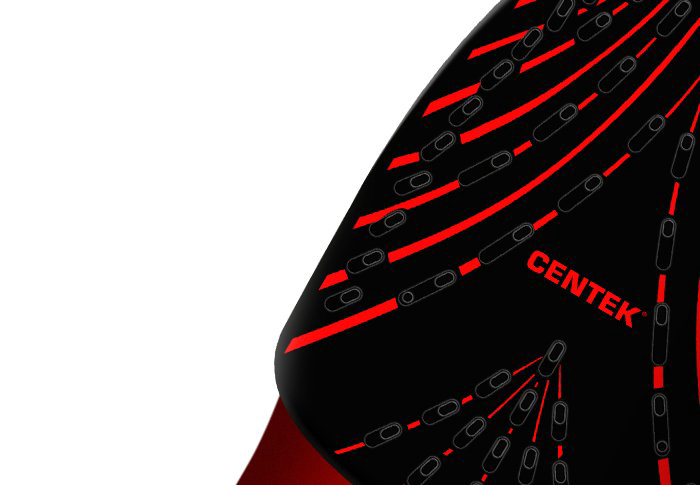 Утюг Centek CT-2359 черно-красный