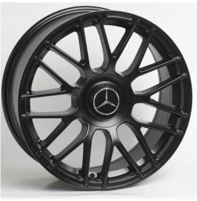 Комплект дисков Kipardo MR1268 5х112 R20х8,0 СВ66,6 ЕТ40 matt black+machine lip