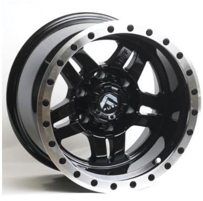 Комплект дисков Kipardo 5104 6х139.7 R16х10 СВ110 ЕТ40 Black Machined  купить,NaN