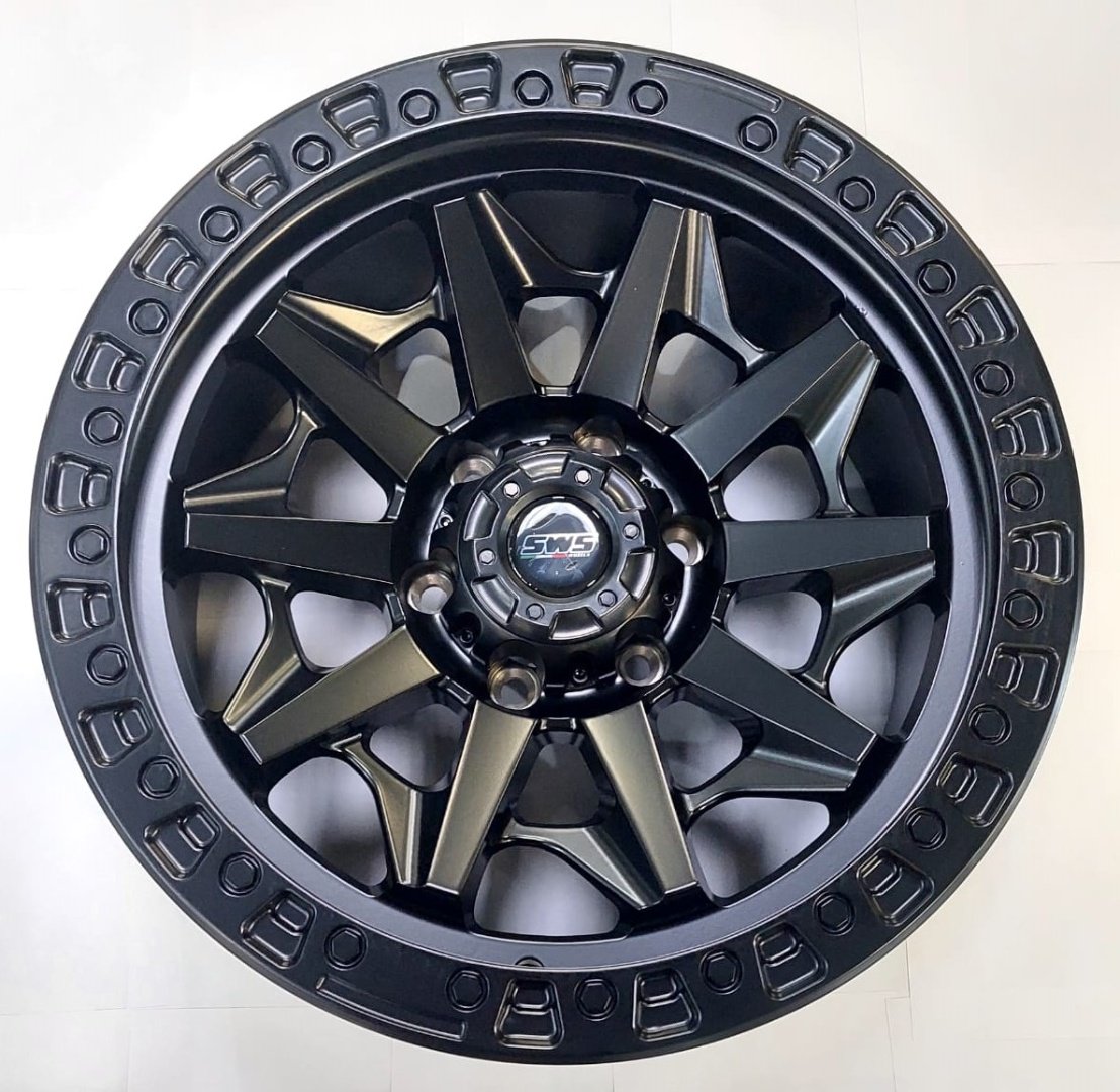 Комплект дисков Kipardo 5127 6х139.7 R18х9 СВ110,5 ЕТ0 matte black купить,NaN
