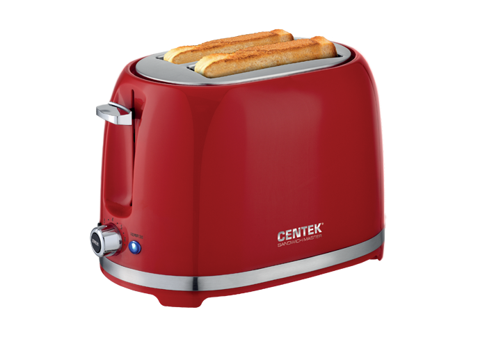 Тостер Centek СТ-1432 красный - ForteMarket Тостер Centek СТ-1432 красный купить,0