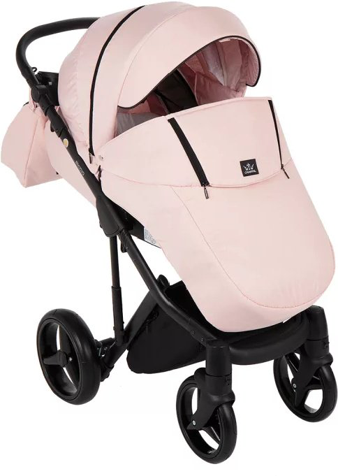 Коляска 2в1 Adamex Chantal Standart C215 Pink/Black купить,NaN