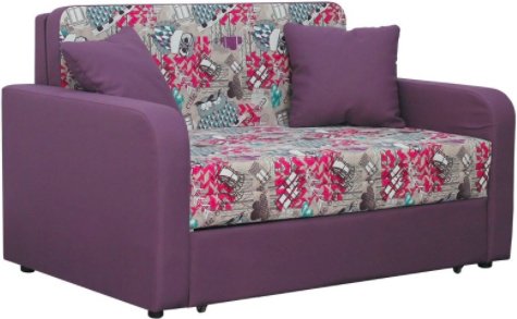 Диван Комфорт-S Яцек Мини Filin Magenta Neo Plum купить,NaN